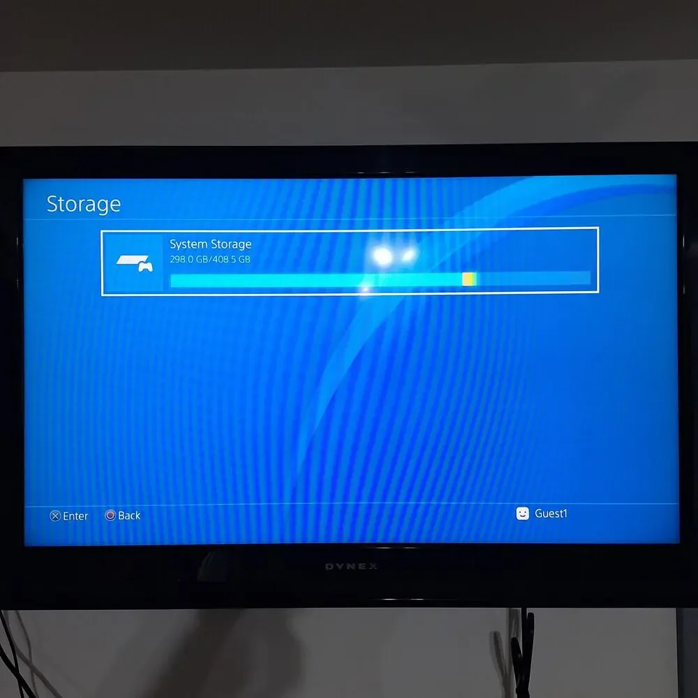 Sony PlayStation 4 Slim PS4 500GB Black CUH-2015A Video Game System Console